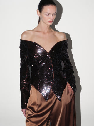 Nox Jacket in Brown