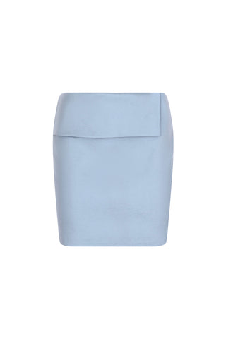 Maren Mini Skirt in Blue