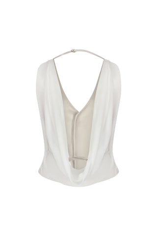 Velora Vest in Ice Grey