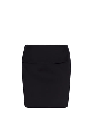 Maren Mini Skirt in Black