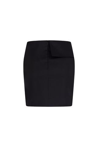 Maren Mini Skirt in Black