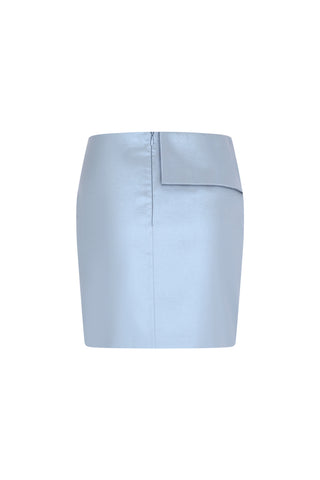 Maren Mini Skirt in Blue