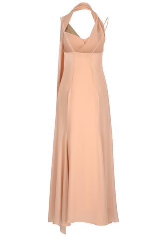 Elani Midi Dress in Salmon
