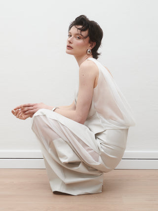 Velora Vest in Ice Grey