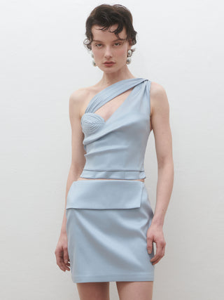 Maren Corset in Blue