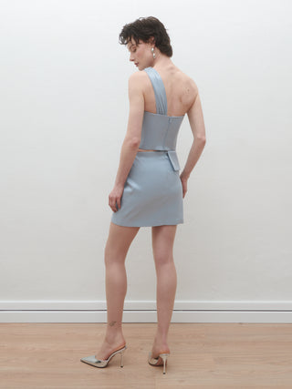 Maren Corset in Blue