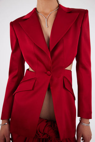 Meissa Jacket in Red